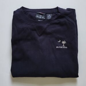 Heritage Cross Hilton Head Sweatshirt, Mens   Large, Black